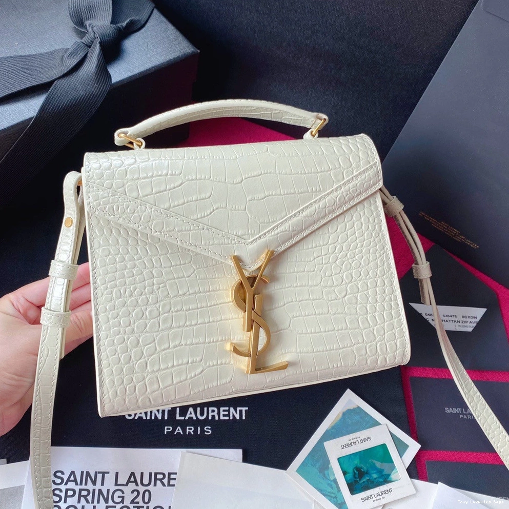 Tony Luxuries HANDLE TOP CASSANDRA BAG MINI YSL 0804